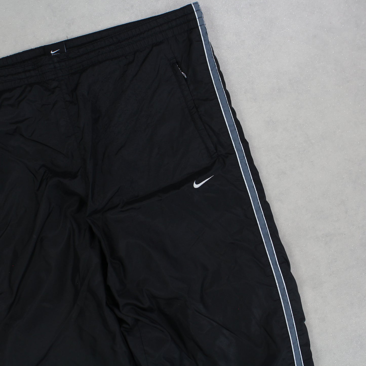 RARE 00s Nike Trackpants Black - (L)