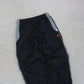 RARE 00s Nike Trackpants Black - (XS)