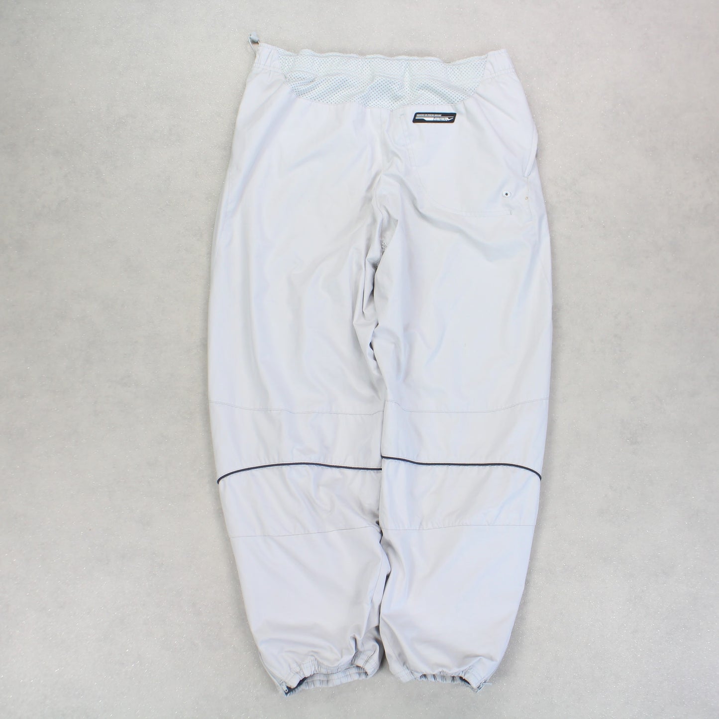 SUPER RARE Vintage 00s Nike Track Pants Cream - (M)