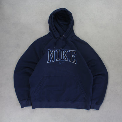 RARE 2000s Nike Hoodie Navy - (M)