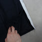 RARE 00s Nike Baggy Trackpants Navy - (M)