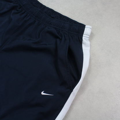 RARE 2000s Nike Trackpants Navy - (L)