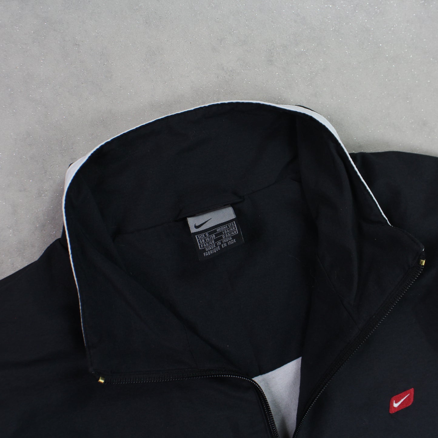 RARE 00s Nike Track Jacket Black - (S)