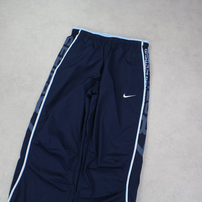 RARE 00s Nike Air Max Trackpants Navy - (S)