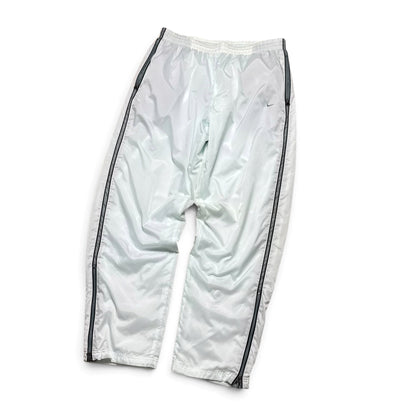 SUPER RARE 2000s Nike Trackpants White - (L) | PREMIUM