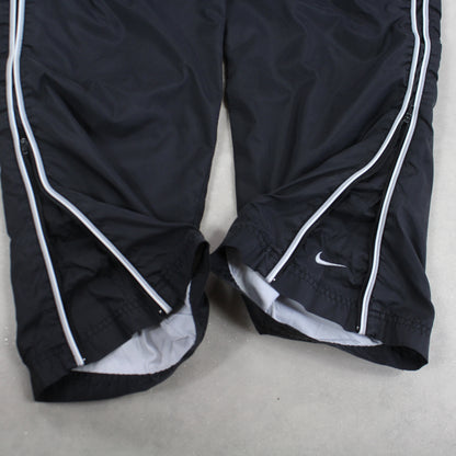 RARE Vintage 00s Nike Trackpants Black - (M)