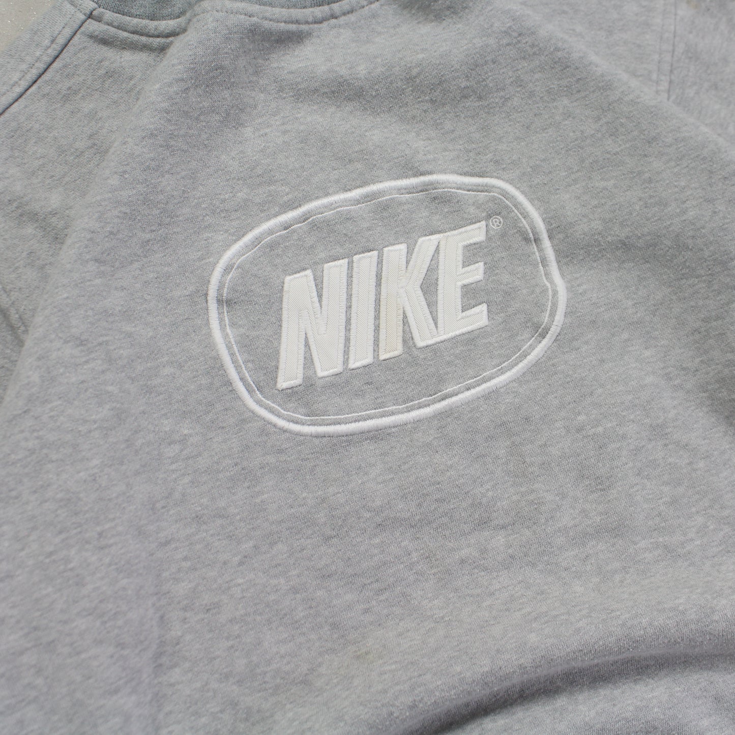 RARE 2000s Nike Sweatshirt Grey - (S)