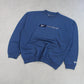 RARE Vintage 1990s Reebok Sweatshirt Blue - (L)