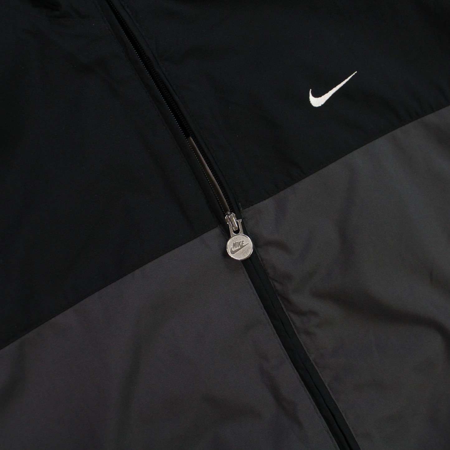 RARE 00s Nike Track Jacket Black - (L)