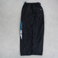 RARE 00s Nike Trackpants Black - (XS)