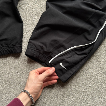 RARE 2000s Nike Trackpants Black - (XL)