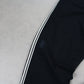 RARE 00s Baggy Nike Trackpants Black - (XL)