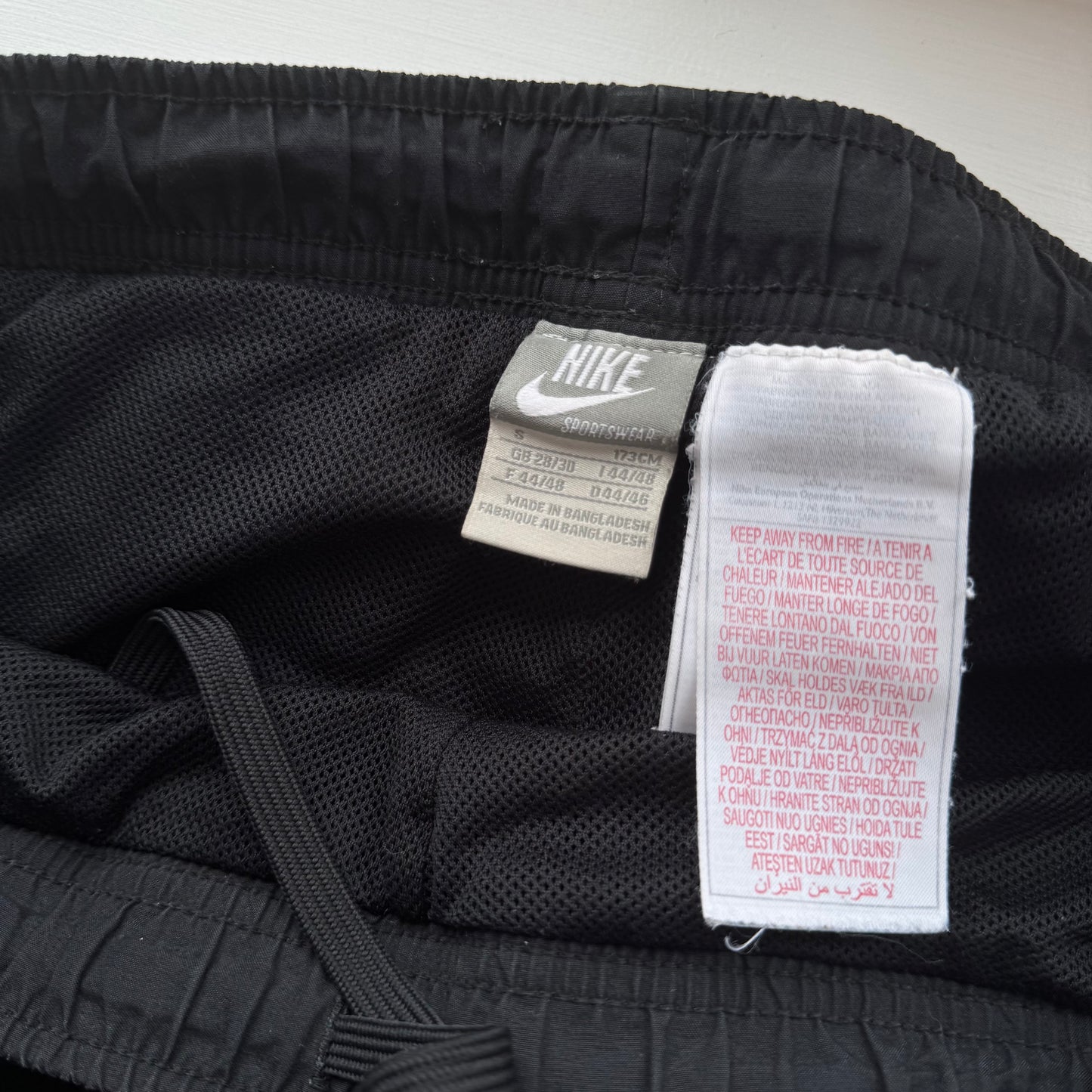 RARE 2000s Nike Trackpants Black - (S)