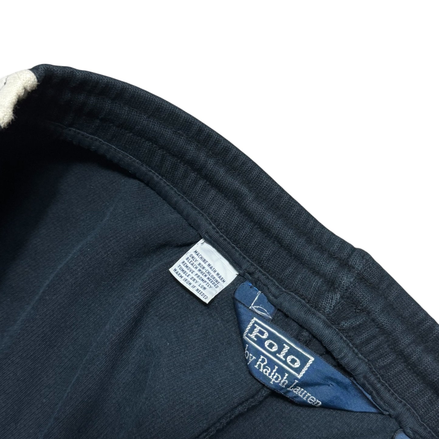 SUPER RARE 2000s Polo Ralph Lauren Joggers Black - (S/M)