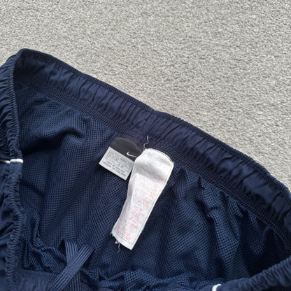 RARE 2000s Nike Trackpants Navy - (L)
