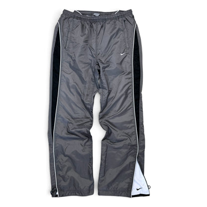 SUPER RARE 2000s Baggy Nike Trackpants Grey *PREMIUM* - (L)