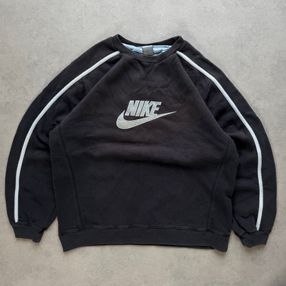 RARE 2000s Nike Sweatshirt Grey - (L)
