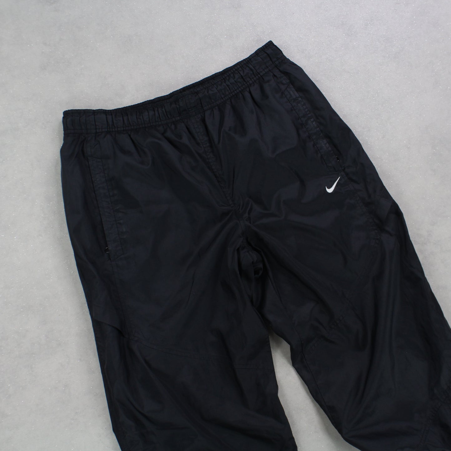 RARE 00s Nike Trackpants Black - (M)