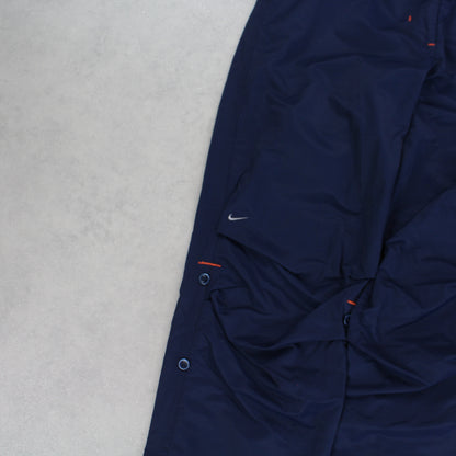 RARE Vintage 00s Nike Trackpants Navy - (S)