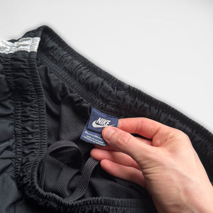 RARE Baggy Nike Trackpants Black - (L)