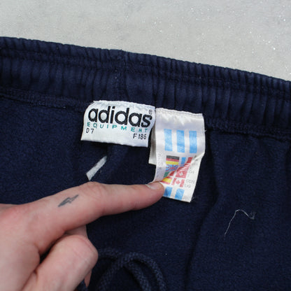 SUPER RARE 1990s Adidas EQT Joggers Navy - (S)