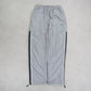 RARE 00s Nike Trackpants Grey - (S)