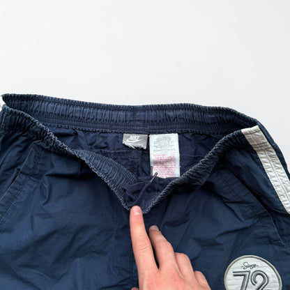 RARE 2000s Nike 72 Trackpants Navy - (S)