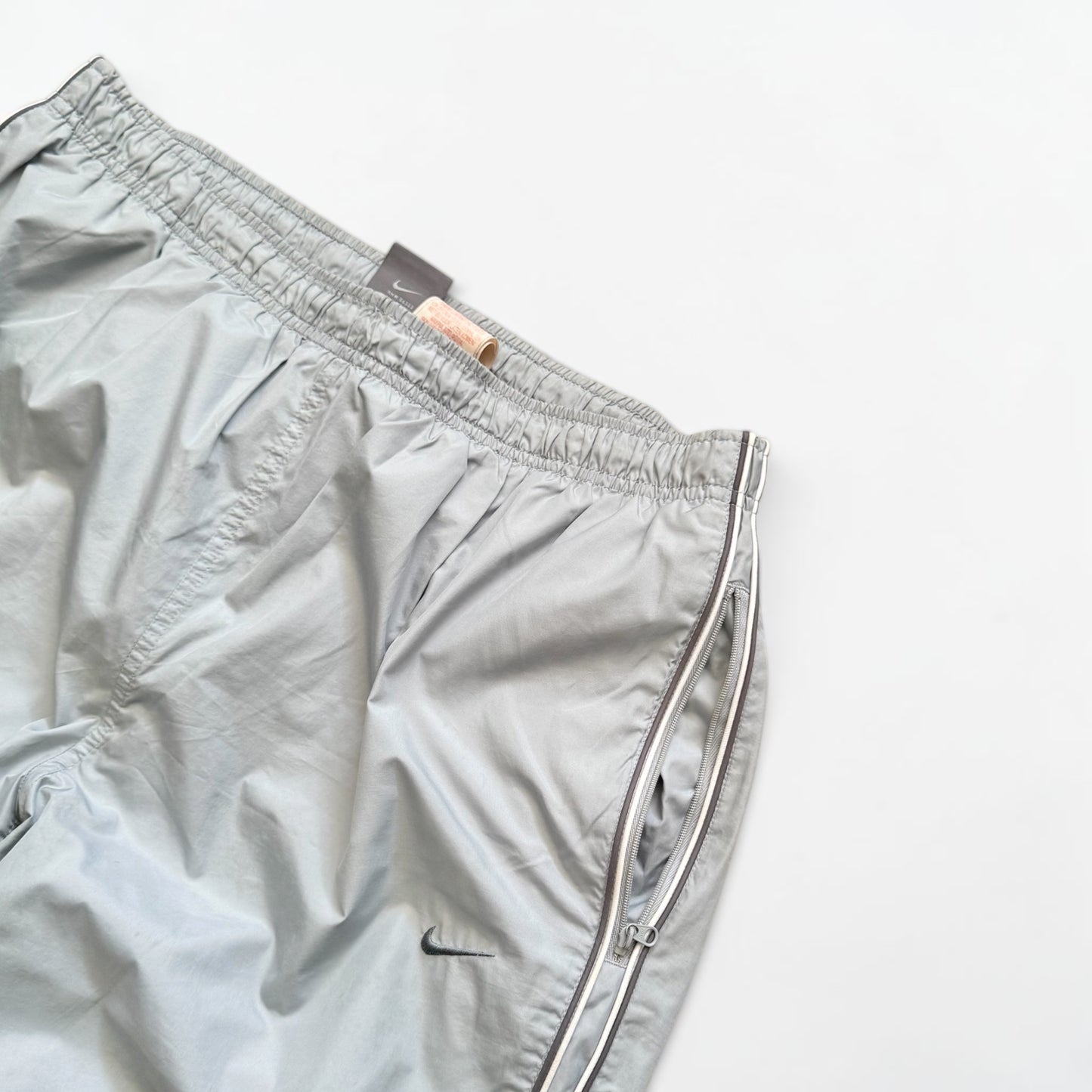 SUPER RARE 2000s Nike Trackpants Grey *PREMIUM* - (L)