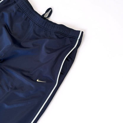 RARE 2000s Nike Trackpants Navy - (L)