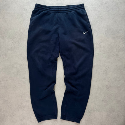 RARE 2000s Nike Joggers Navy - (L)