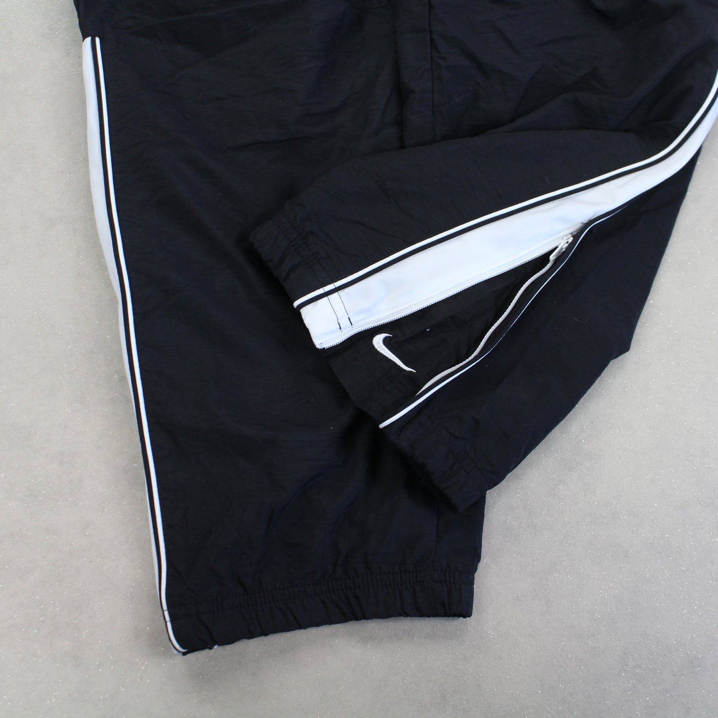 RARE Vintage 00s Nike Trackpants Black - (S)