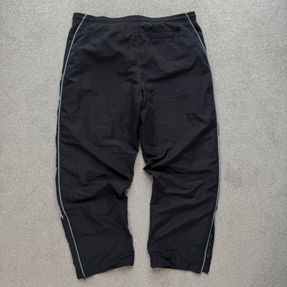 RARE 2000s Baggy Nike Trackpants Black - (L/XL)