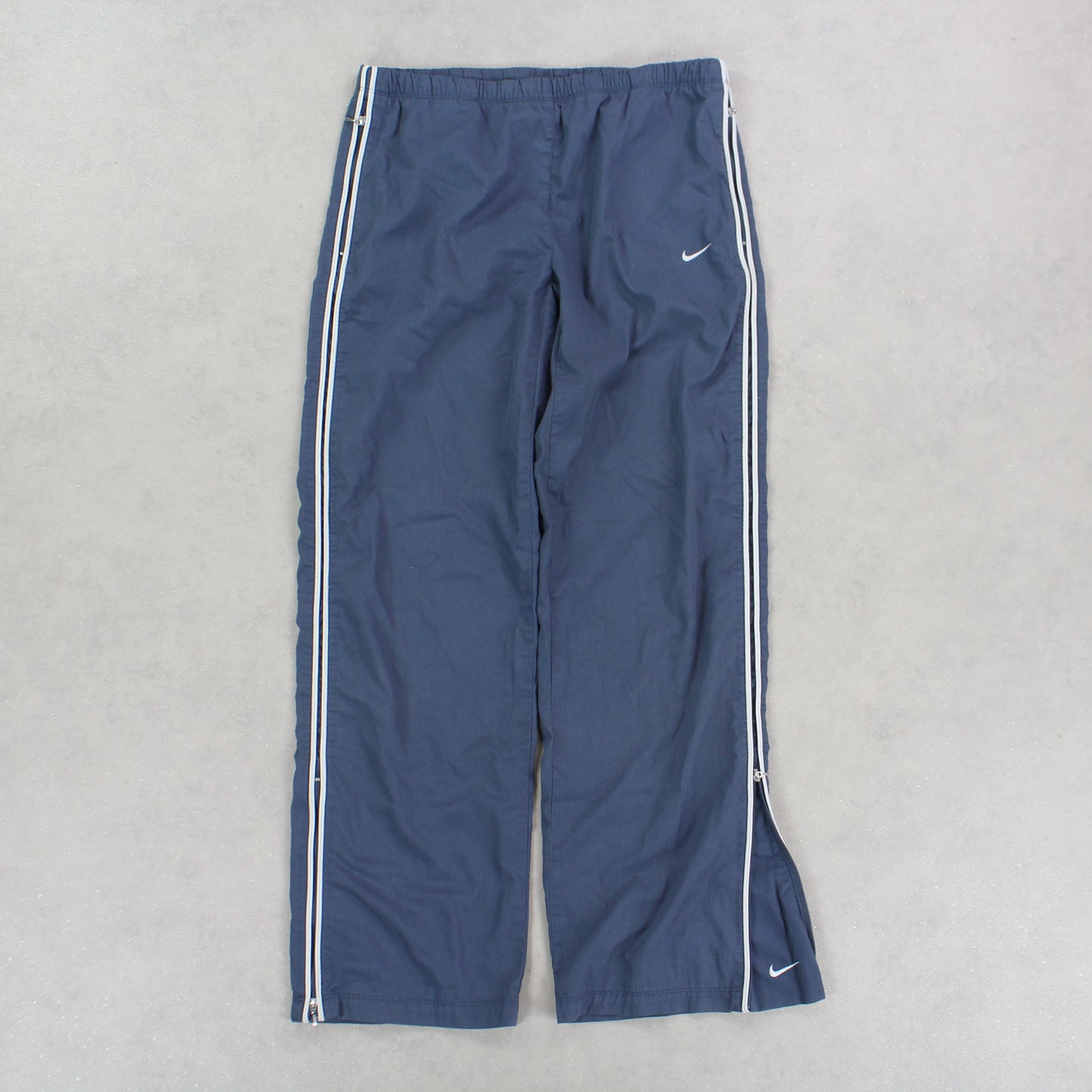 SUPER RARE 00s Nike Trackpants Blue - (S)