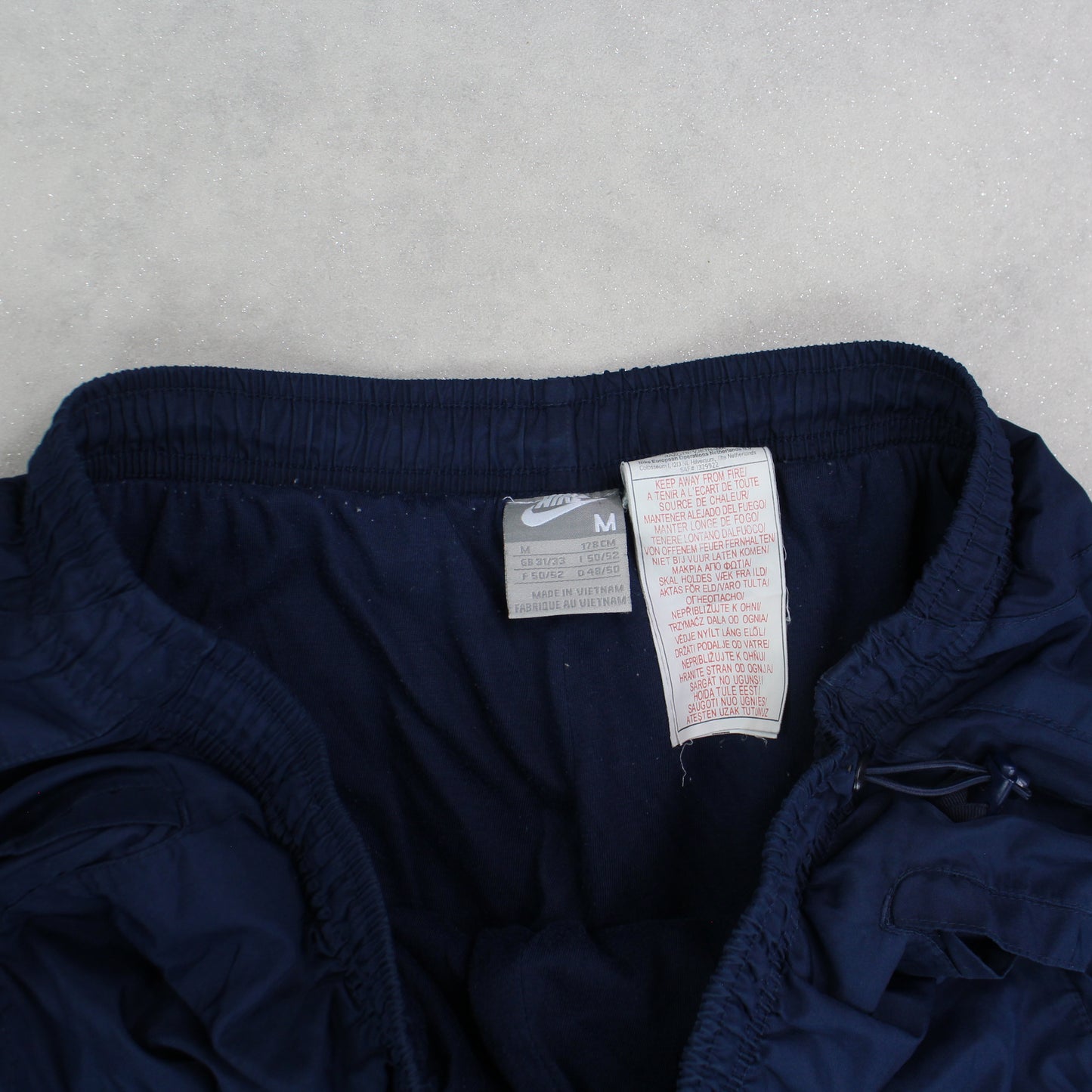 RARE 00s Nike Trackpants Navy - (M)