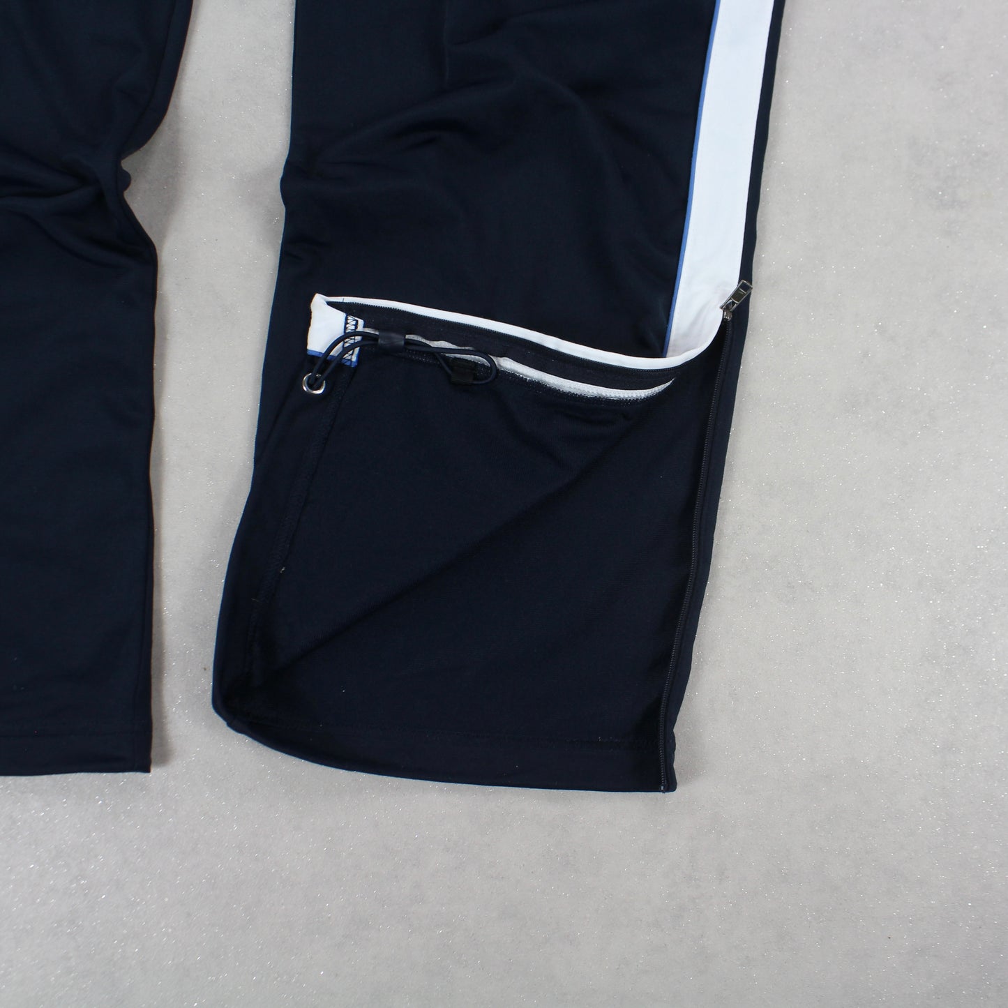 RARE 00s Baggy Nike Trackpants Navy - (L)