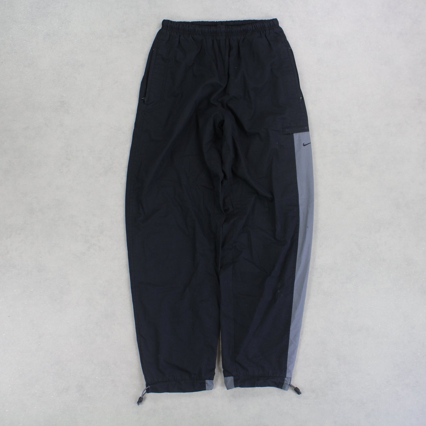 RARE 00s Nike Trackpants Black - (S)