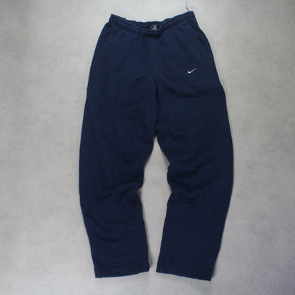 RARE 2000s Baggy Nike Joggers Navy - (M)