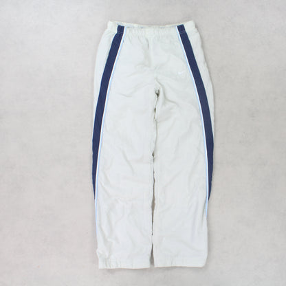 SUPER RARE 00s Nike Trackpants Cream - (XS)