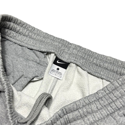 RARE 2000s Wide Leg Nike Joggers Grey - (L)
