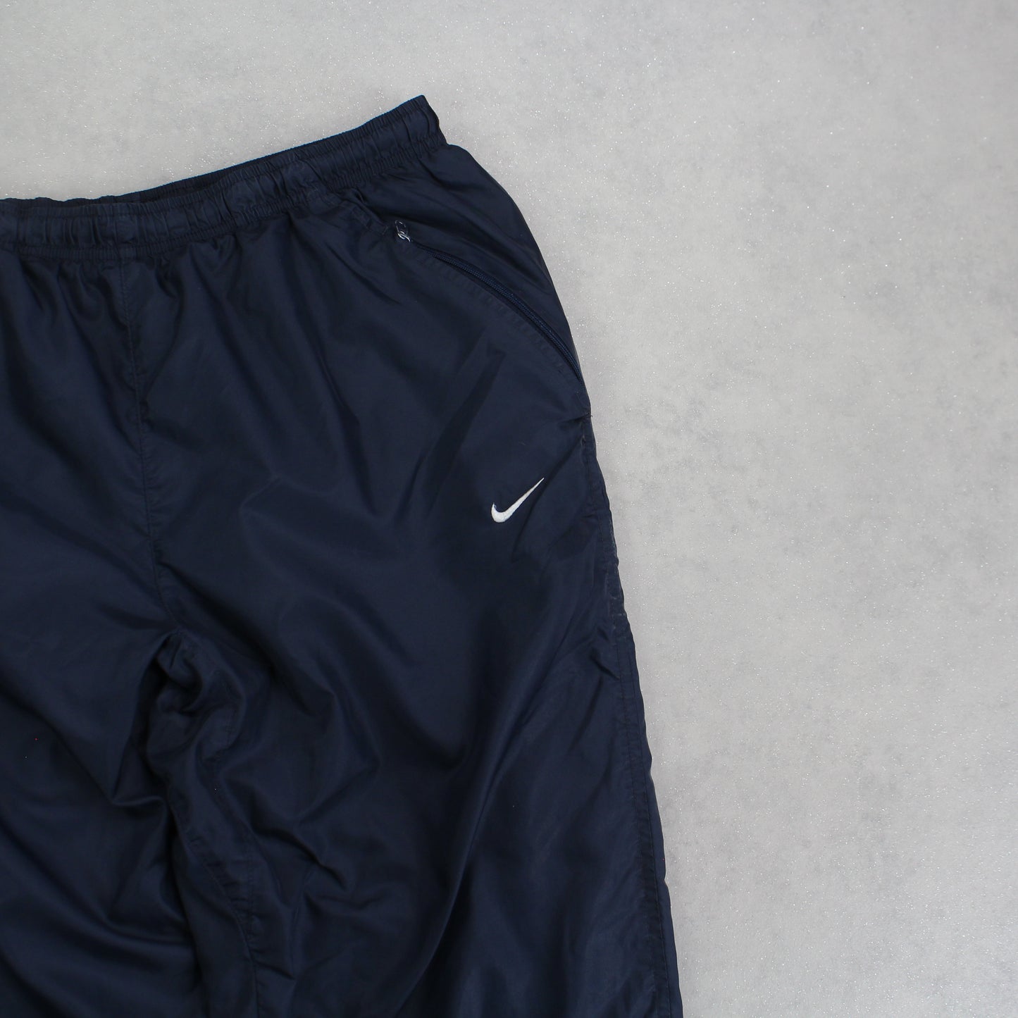 RARE 00s Nike Trackpants Navy - (S)