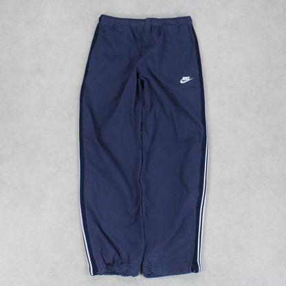 RARE 00s Nike Trackpants Navy - (S)