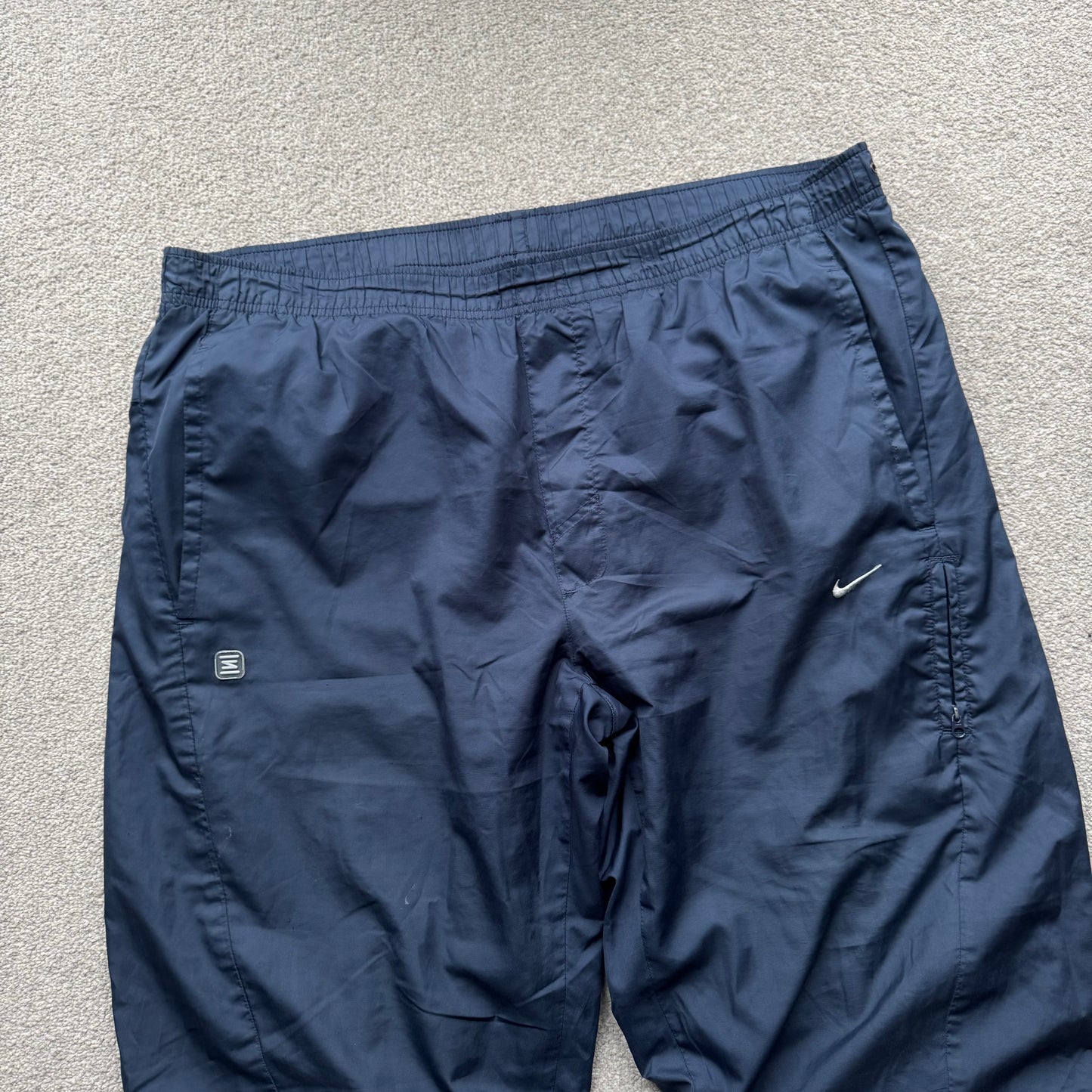 SUPER RARE 2000s Nike Shox Trackpants Navy - (XL)