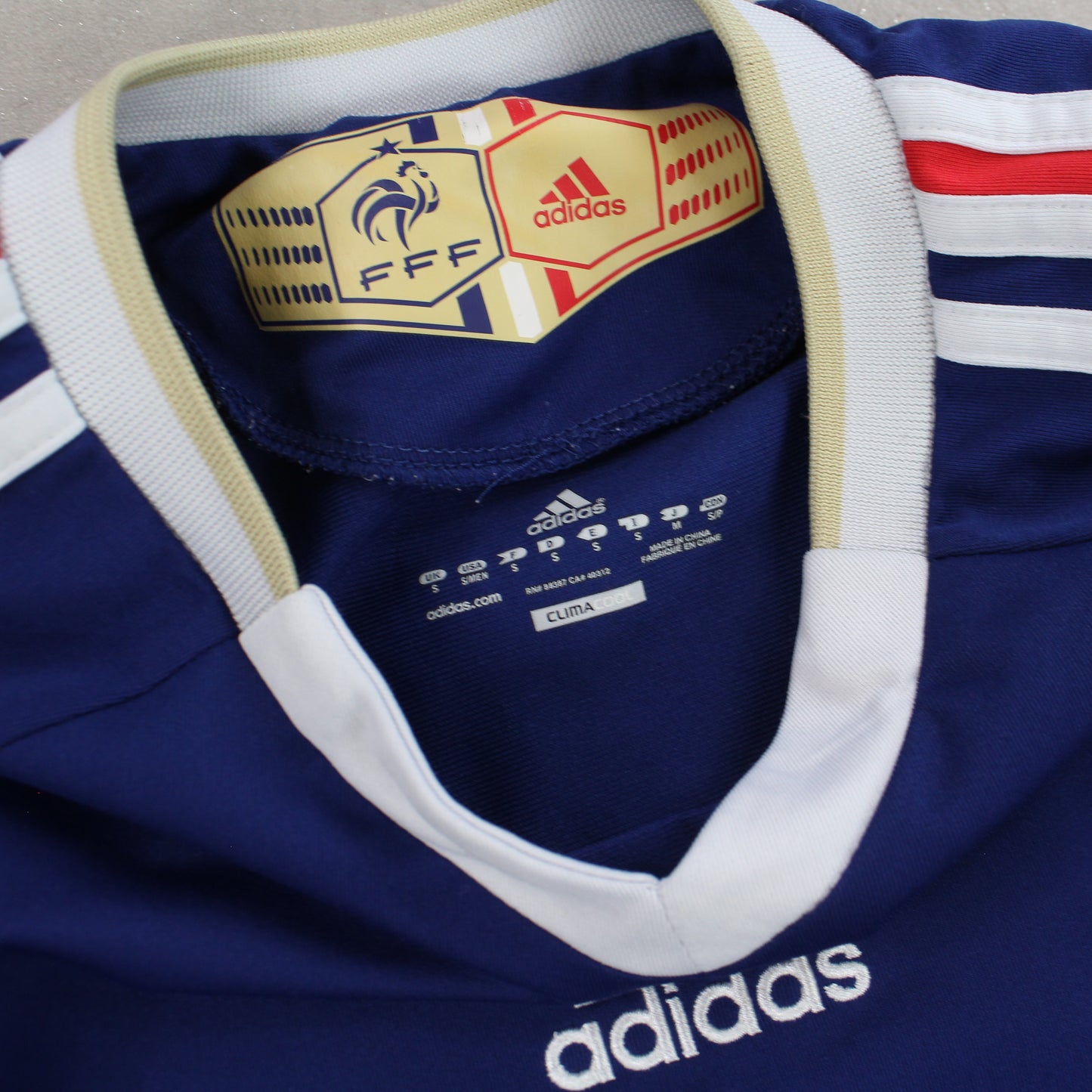RARE 2009-10 Adidas France Shirt - (S)