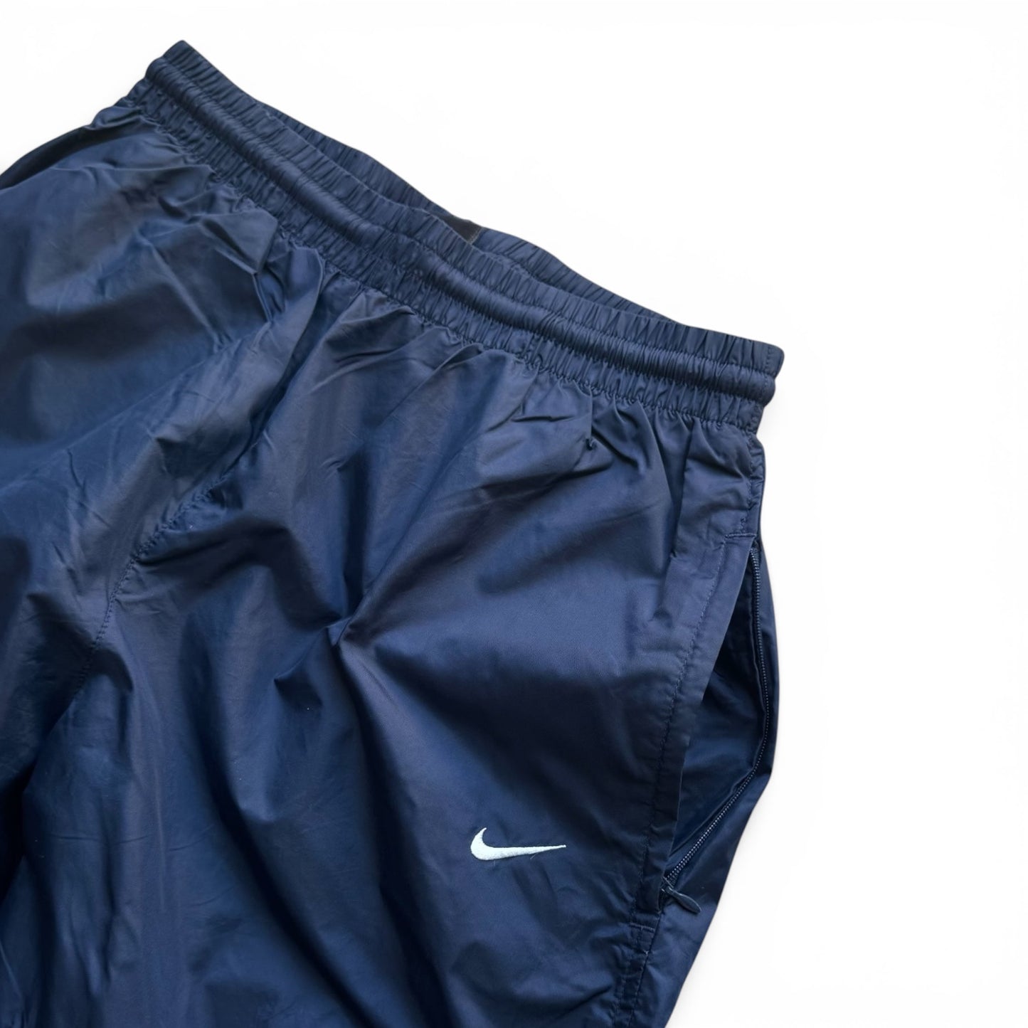 RARE 2000s Nike Trackpants Navy - (S)