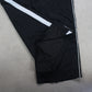 RARE 00s Nike Baggy Trackpants Black - (M)