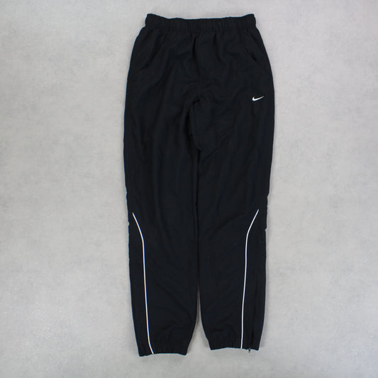 RARE 00s Nike Trackpants Black - (S)