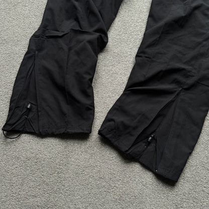 RARE 2000s Nike Trackpants Black BRAND NEW - (S)