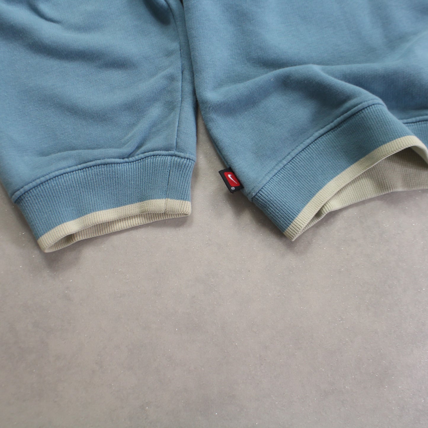 RARE 2000s Nike Swoosh Sweatshirt Blue - (L)