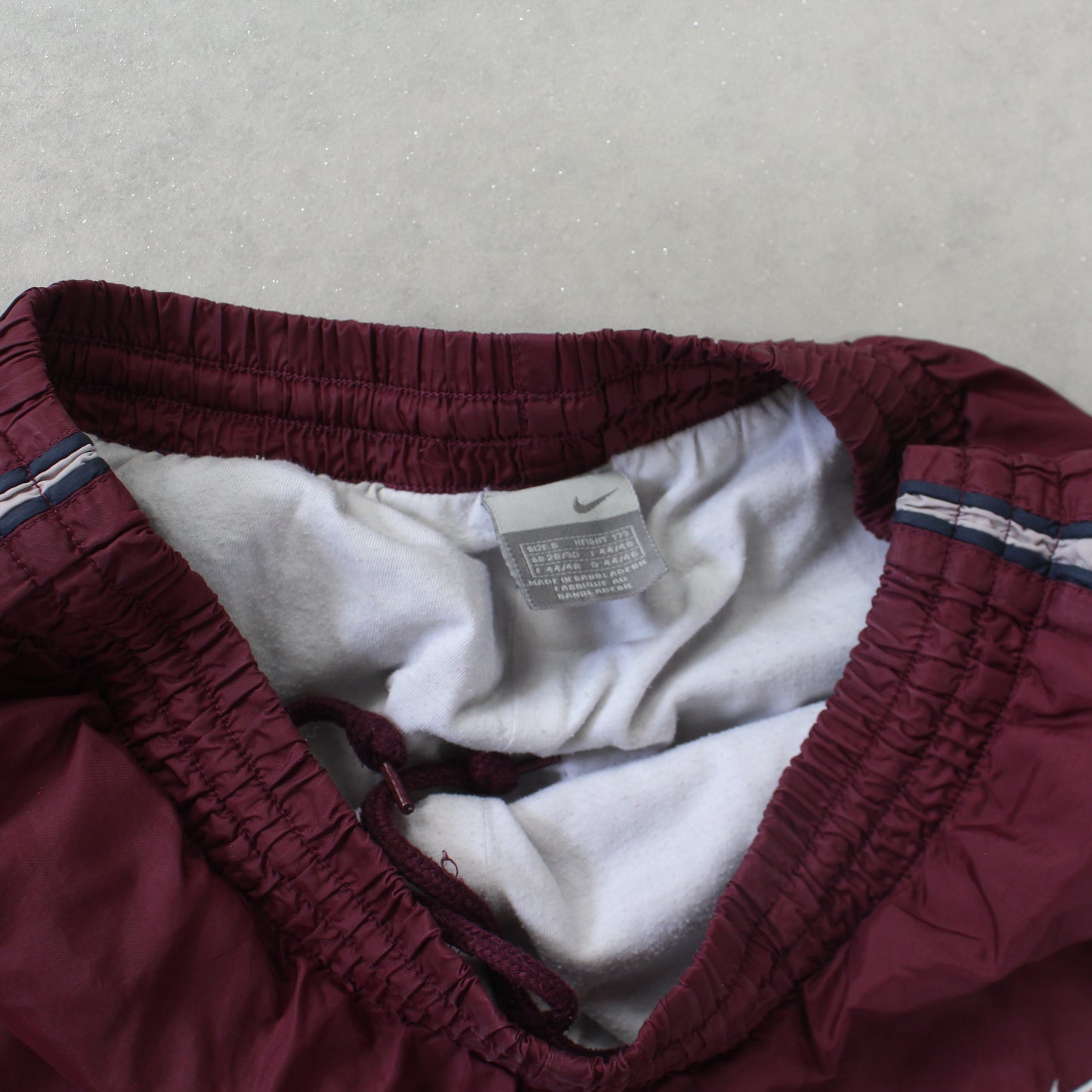 RARE 00s Nike Trackpants Burgundy - (S)