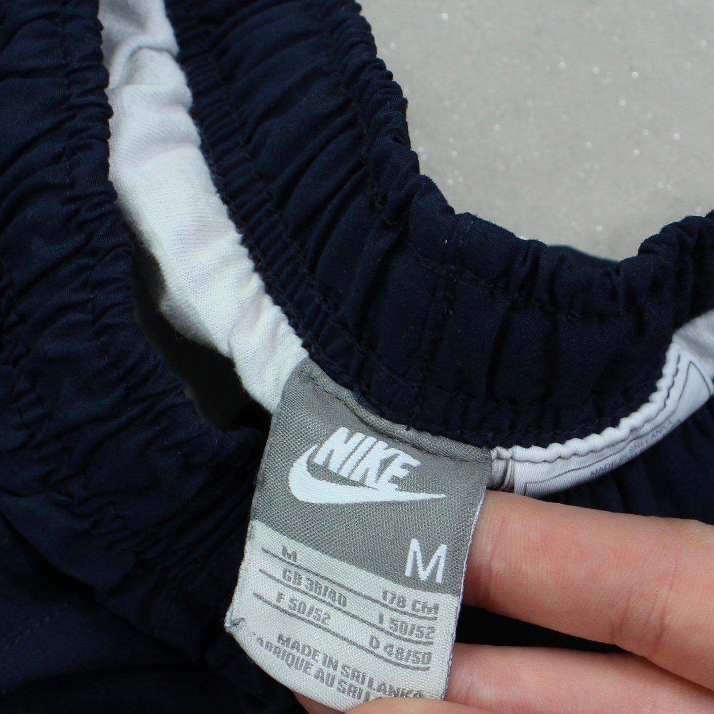 RARE 2000s Nike Trackpants Navy - (S)